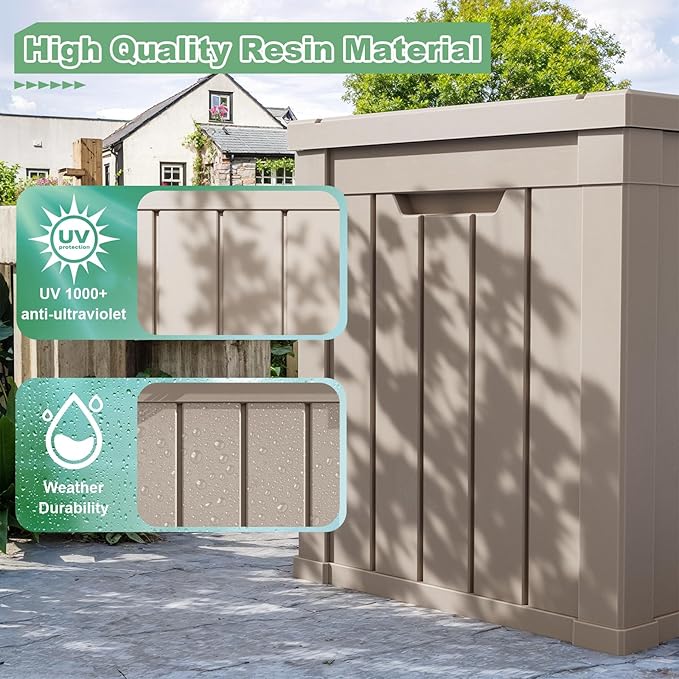 DRATO 50 Gallon Deck Box, Outdoor Storage Box - Image 5