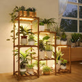 Bamworld Plant Stand with Grow Light Plant Shelf by Bamworld