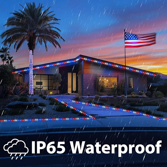 200ft LED Rope Lights Outdoor, 1440 LED Flexible Tube Lights - Image 7
