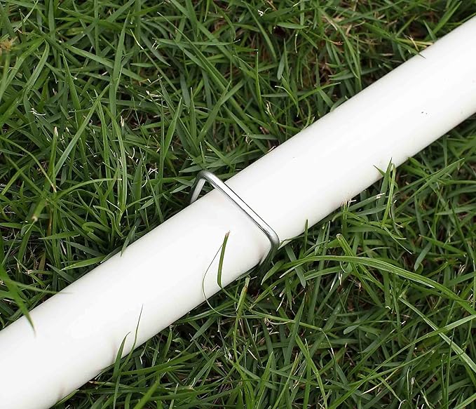 6 Inches Heavy Duty Galvanized Steel Garden Stakes Staples Securing Pegs - Image 6