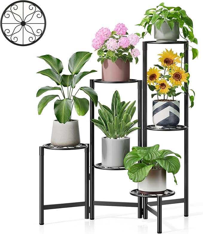 6 Tier Large Plant Stand Indoor by Unknown