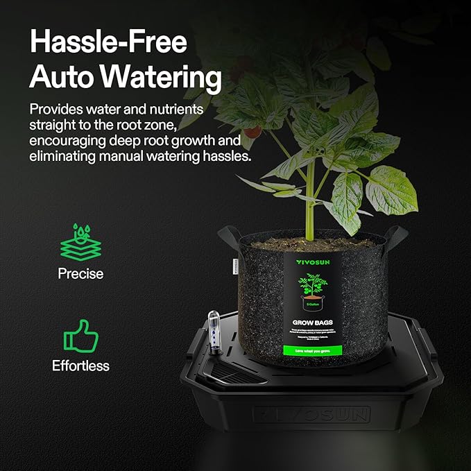 VIVOSUN 4-Pack FlexFeed Self-Watering Pots - Image 2
