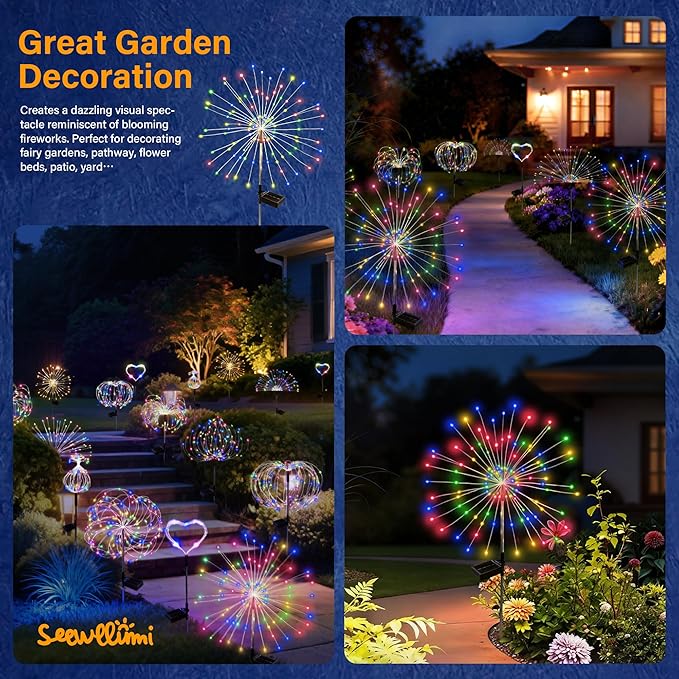 Solar Garden Lights Outdoor Decorative - Image 5