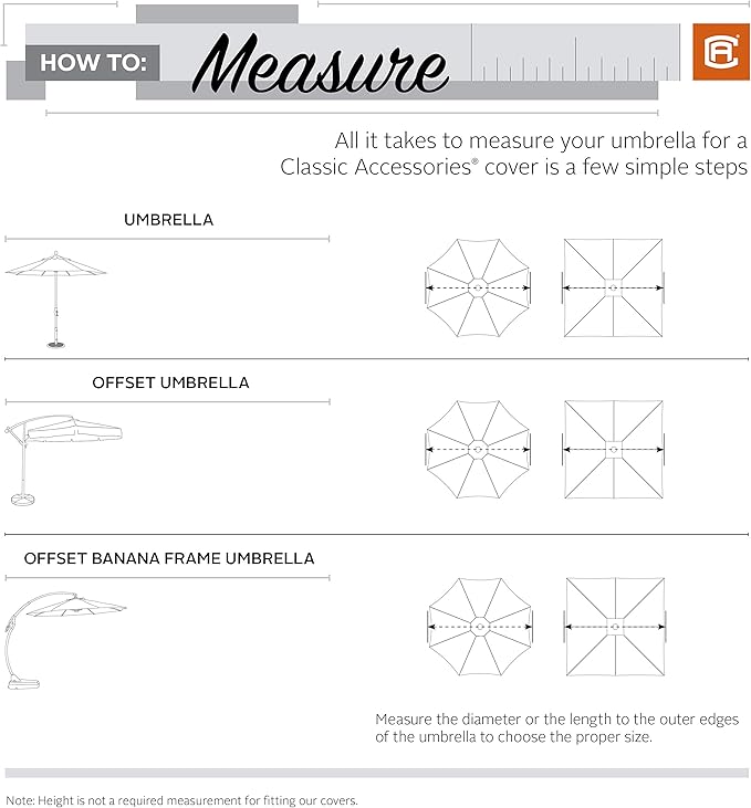 Classic Accessories Veranda Water-Resistant 13 Foot Offset Patio Umbrella - Image 4