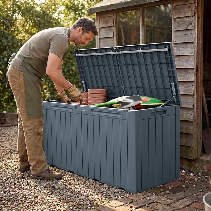 Greesum 110 Gallon Outdoor Storage Box - Image 6