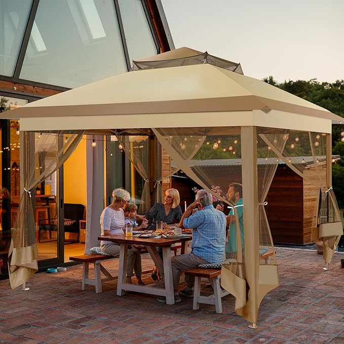 COBIZI 11x11 FT Pop up Gazebo Canopy Tent - Image 2