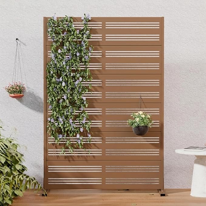 Casaphoria Metal Privacy Screen Outdoor by Casaphoria