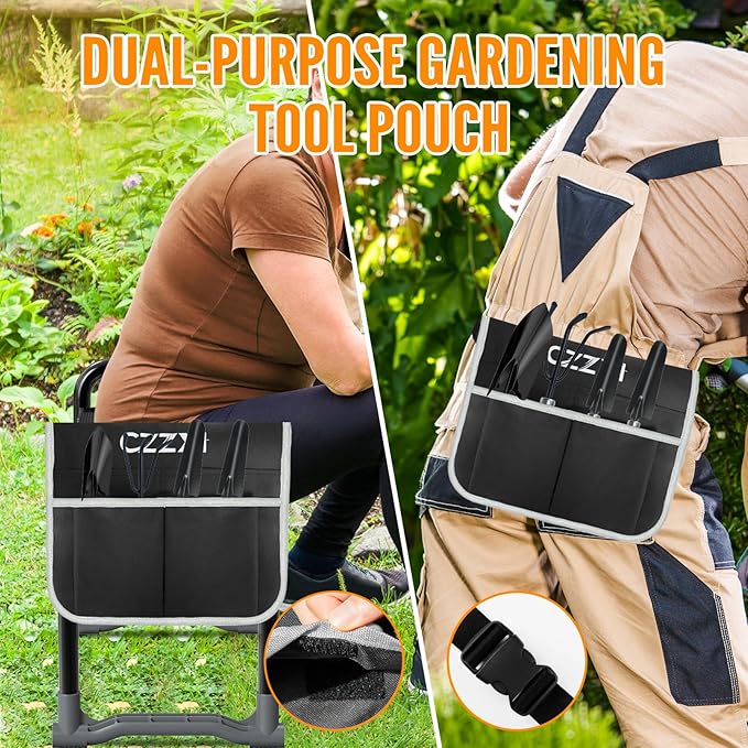 Garden Kneeler and Seat, Wider and Thicker Kneeling Pad Heavy Duty Gardening - Image 6