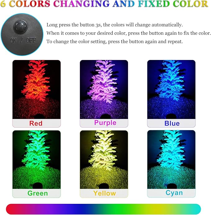 Solar Spot Lights Outdoor Color Changing, Solar RGB Spotlights Waterproof - Image 2