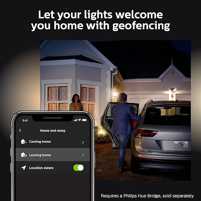 Philips Hue Lily Outdoor Smart Spotlight Base Kit, 3 Pack, Low Voltage - Image 5