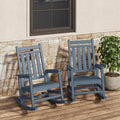 HDPE Rocking Chair Outdoor Set of 2 by Garvee