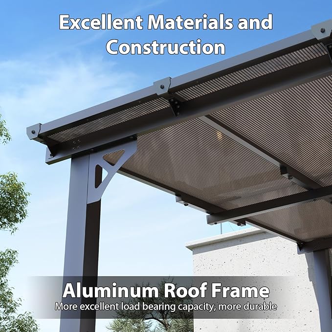 Aoxun 8'x 10' Premium Gazebo - Image 4