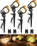 SUNVIE 6W Low Voltage Landscape Lighting LED Landscaping Lights Warm White Low by SUNVIE