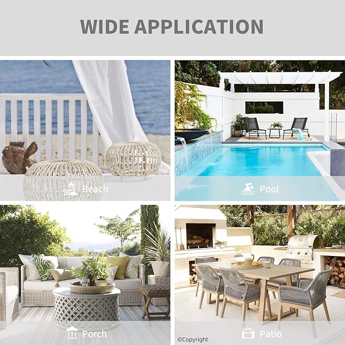 Outdoor Patio Curtain Waterproof Darkening Thermal Insulated Indoor Curtains - Image 6