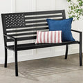 Best Choice Products Outdoor Bench 2-Person Steel Indoor/Outdoor Bench by BestChoiceProducts