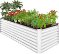 Best Choice Products 8x4x2ft Outdoor Metal Raised Garden Bed, Deep Root Planter by BestChoiceProducts