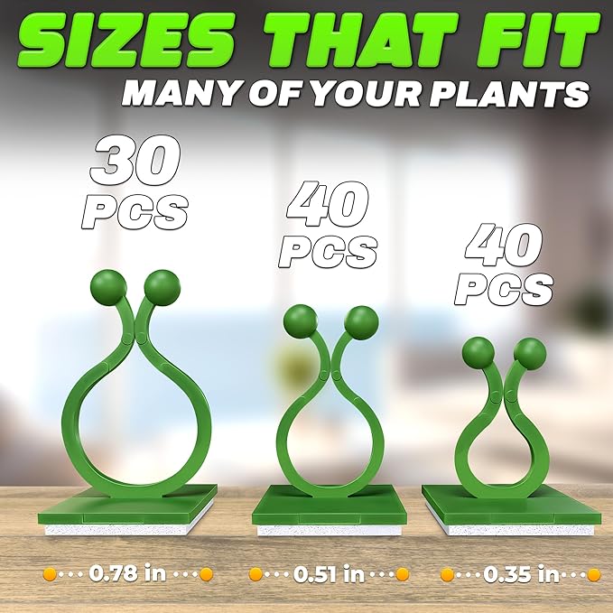 Plant Wall Clips for Climbing Plants 110 Pcs - Image 2