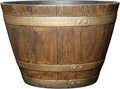 Classic Home & Garden Whiskey Barrel Planters by ClassicHomeandGarden