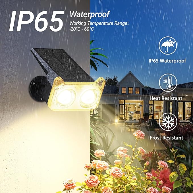 LETMY Solar Spot Lights Outdoor Waterproof - Image 5