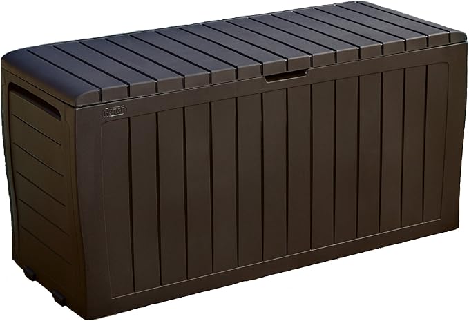 Keter Marvel Plus 71 Gallon Resin Outdoor Storage Box by Keter