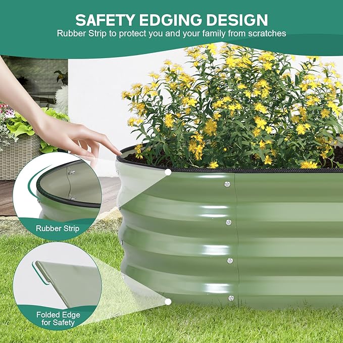 Galvanized Raised Garden Bed - Image 5