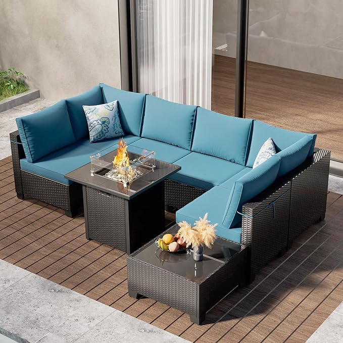 8 Piece Patio Furniture Set - Image 7
