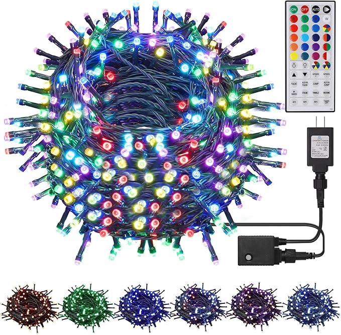LJLNION 98.5ft Christmas Lights Color Changing by LJLNION
