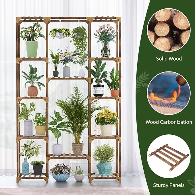 Uneedem Tall Indoor Outdoor Plant Stand - Image 3