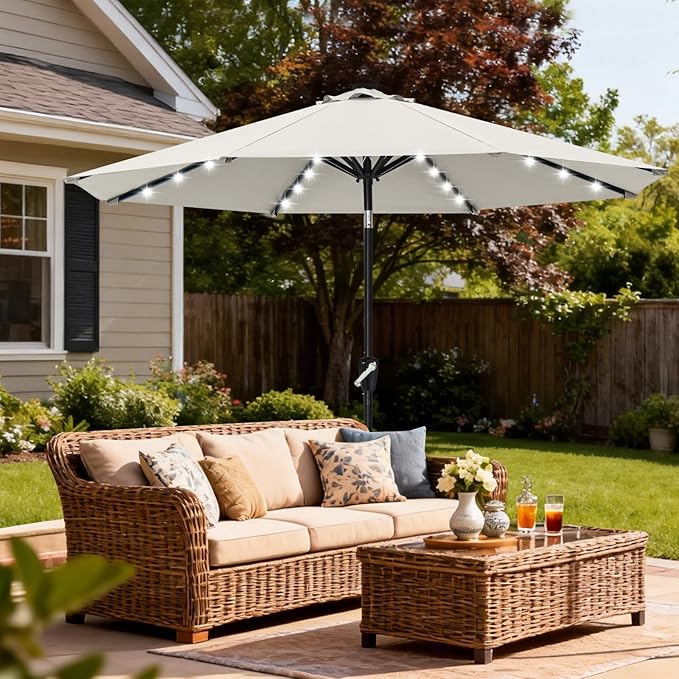 ABCCANOPY 10FT Durable Solar Led Patio Umbrellas - Image 8