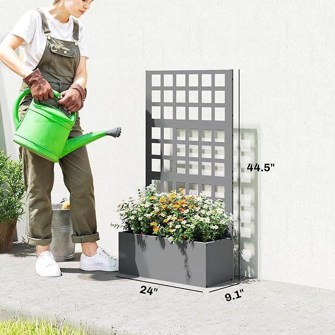 Outsunny Galvanized Raised Garden Bed - Image 7