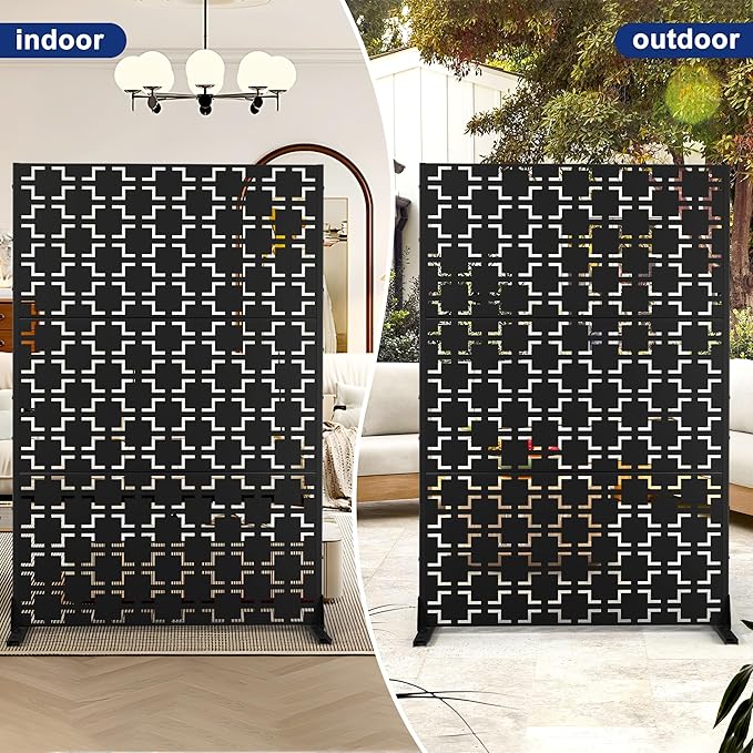 Outdoor Privacy Screen, Freestanding Privacy Fence Panels - Image 6