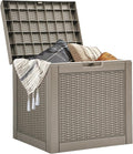 YITAHOME 32 Gallon Deck Box, Resin Storage by YITAHOME