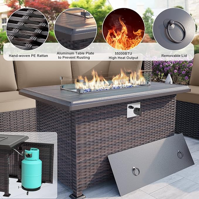 ALAULM Patio Furniture Set - Image 3