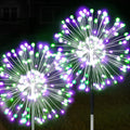 JJGoo Solar Firework Lights, 2 Pack 180 LEDs 2 Lighting Modes Solar Lights by JJGoo