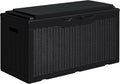 Greesum 100 Gallon Resin Deck Box Large Outdoor Storage by BuynowfromGreesum