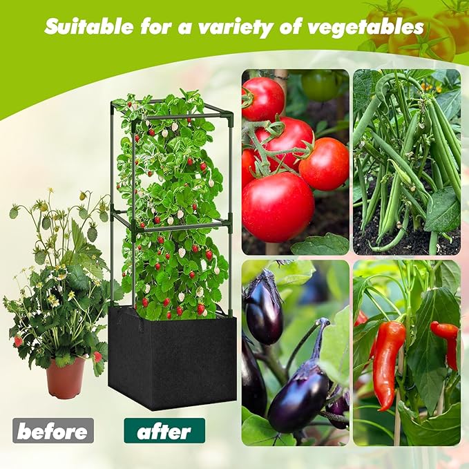 3 Pack Tomato Cages 47 Inch for Garden - Image 6