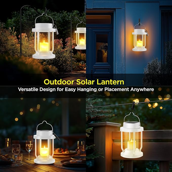 Solar Lantern Outdoor & Indoor Use – Hanging Solar Lights - Image 6