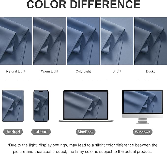 RYB HOME Extra Wide Outdoor Curtains - Image 9