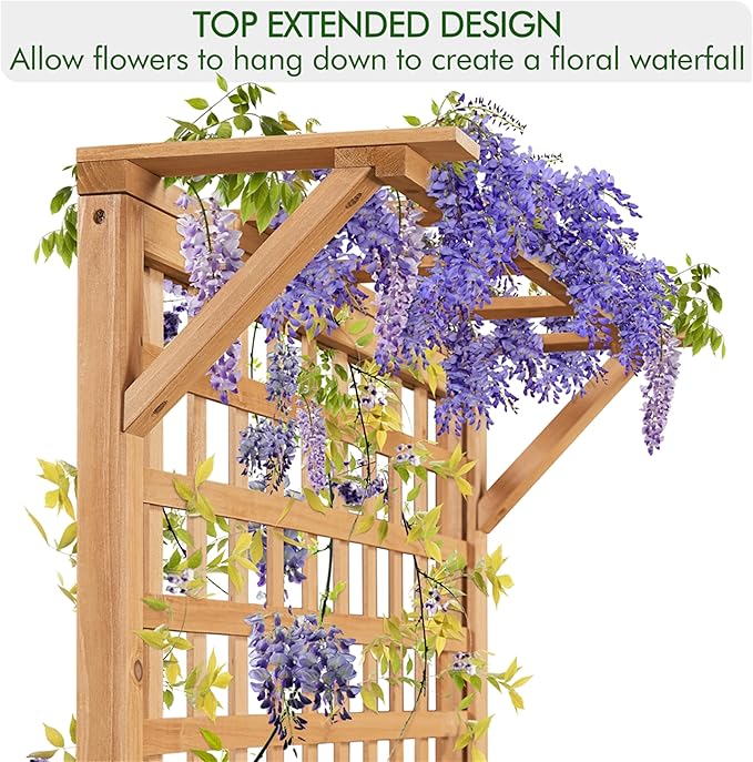 Yaheetech 72" H Horticulture Garden Planter - Image 8