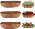 3Pcs Trough Coco Liner 24" Coco Coir Liners by HAOVZRI
