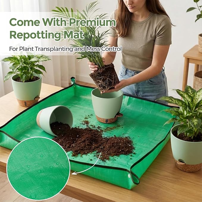 Plant Pots, Modern Planters for Indoor Outdoor Plants, Room & Office Décor - Image 3