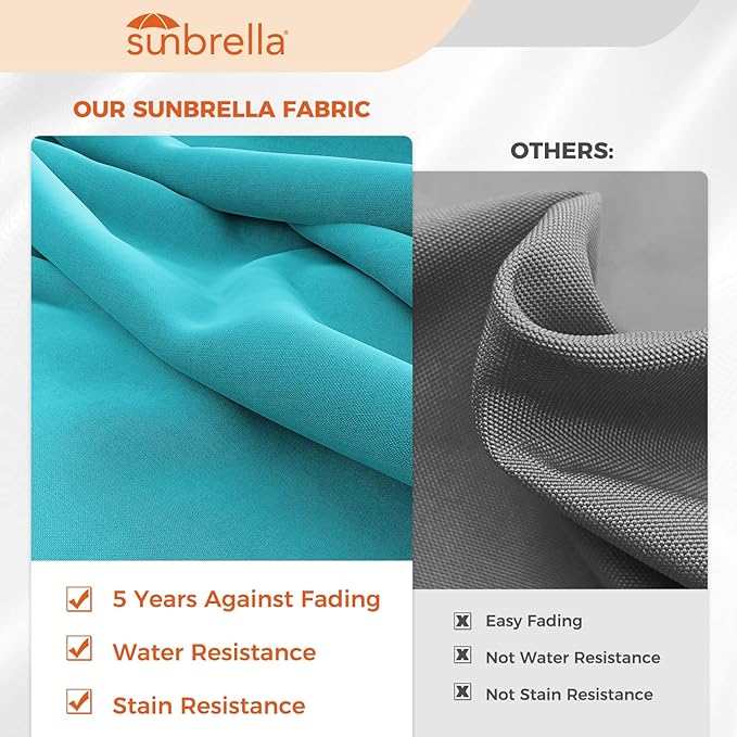 Grand patio 12 FT Sunbrella Cantilever Umbrella - Image 2