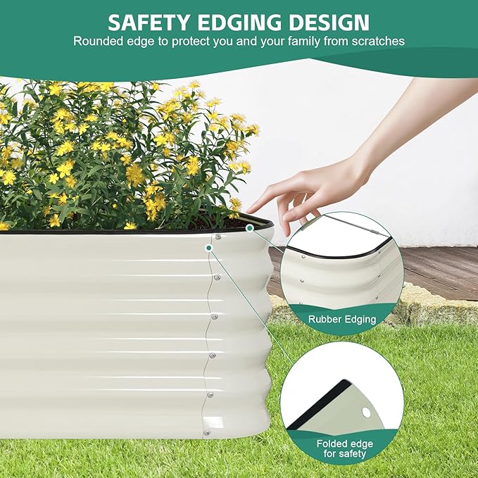 5 in 1Galvanized Raised Garden Bed - Image 6