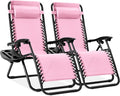 Best Choice Products Set of 2 Adjustable Steel Mesh Zero Gravity Lounge Chair by BestChoiceProducts