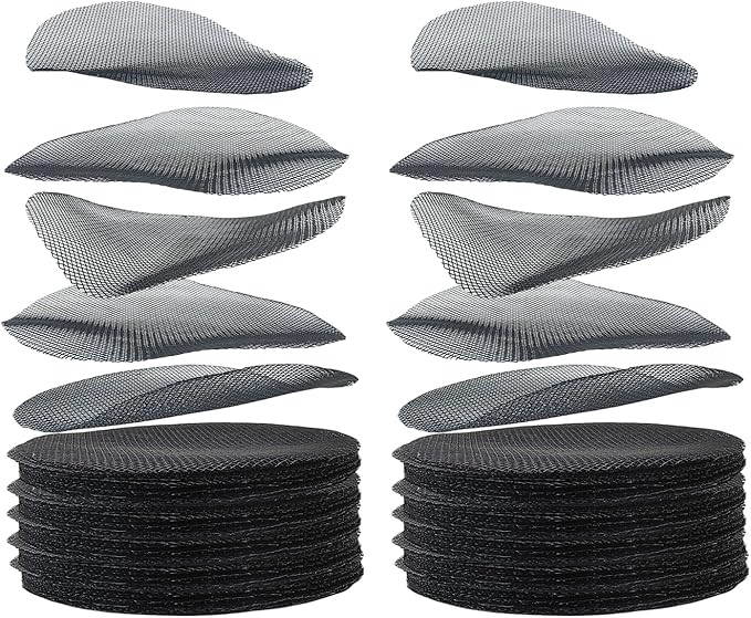 200 Pack 68MM, 2.7 inch Round Mesh Nets by RooTrimmer