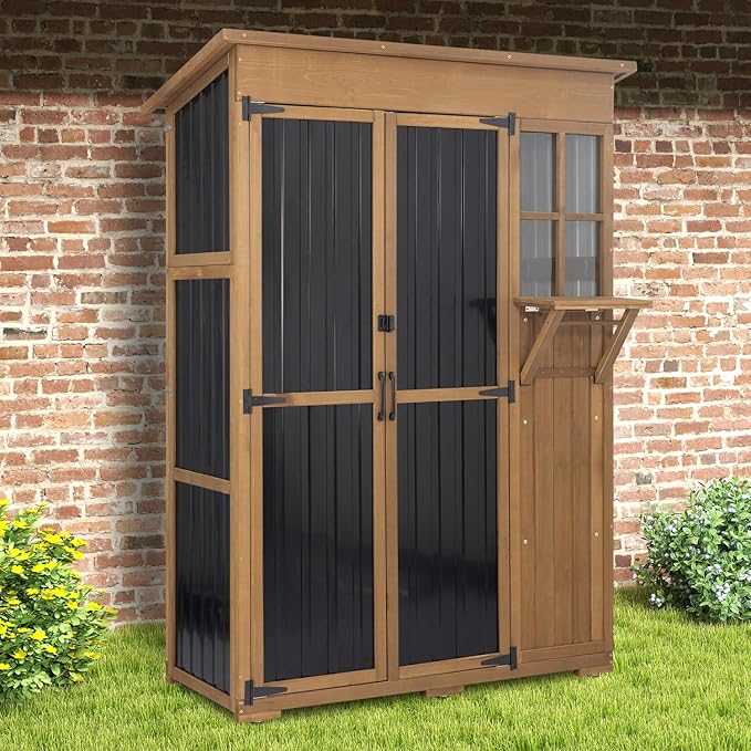 PetsCosset Large Outdoor Storage Cabinet Waterproof - Image 8