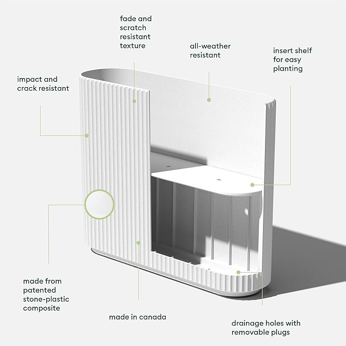 Veradek Demi Series Span Planter - Image 2