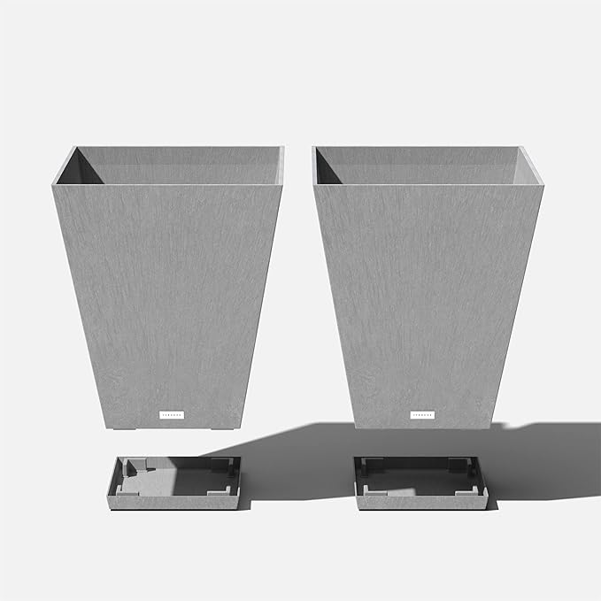 Veradek Nobleton Indoor/Outdoor Wide Square Planter - Image 3