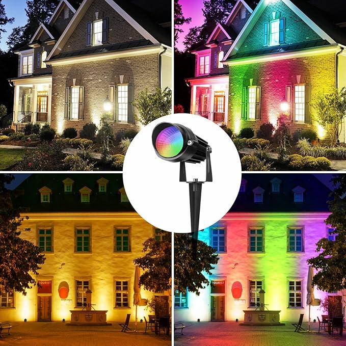 Christmas RGB Spot Lights, Outdoor Spotlights - Image 3