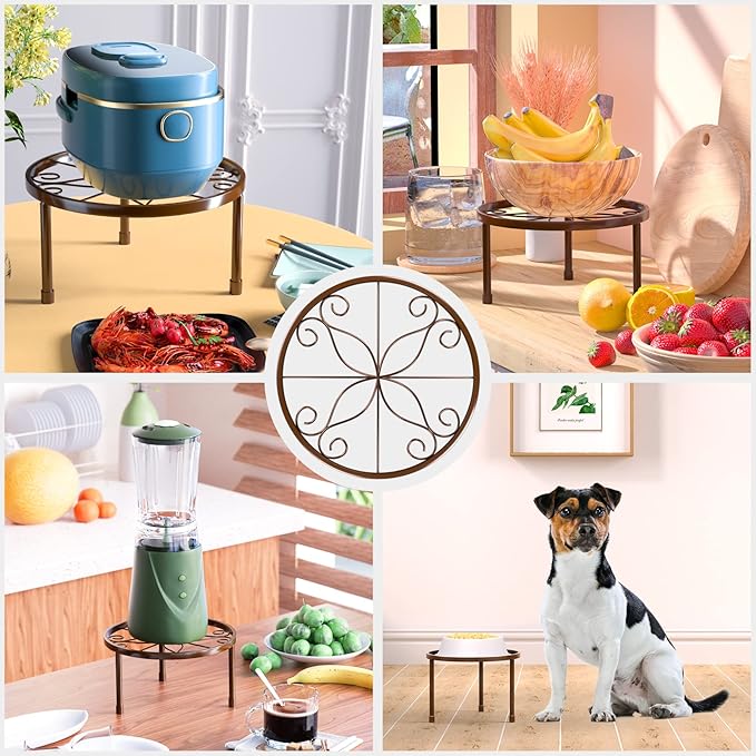 5-Pack Decent Metal Plant Stands, Heavy Duty Flower Pot Stands - Image 5